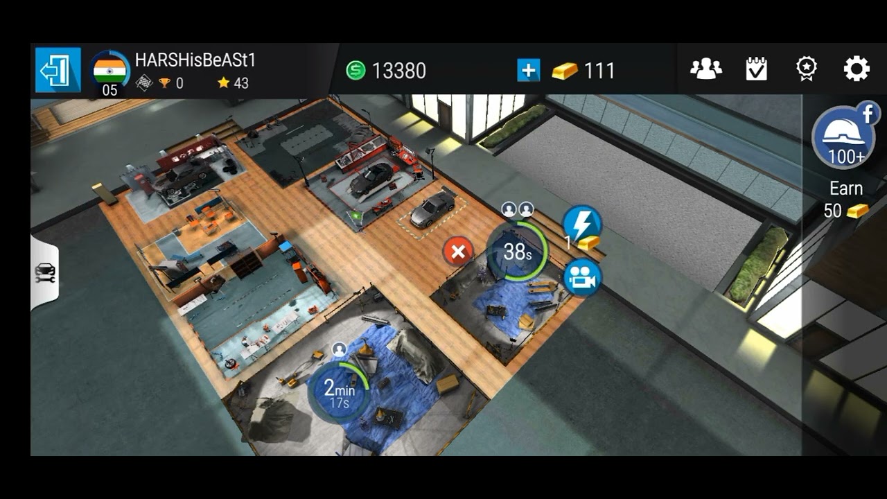 View of upgrading workshop in gear club stardle #gaming # subscribe - YouTube