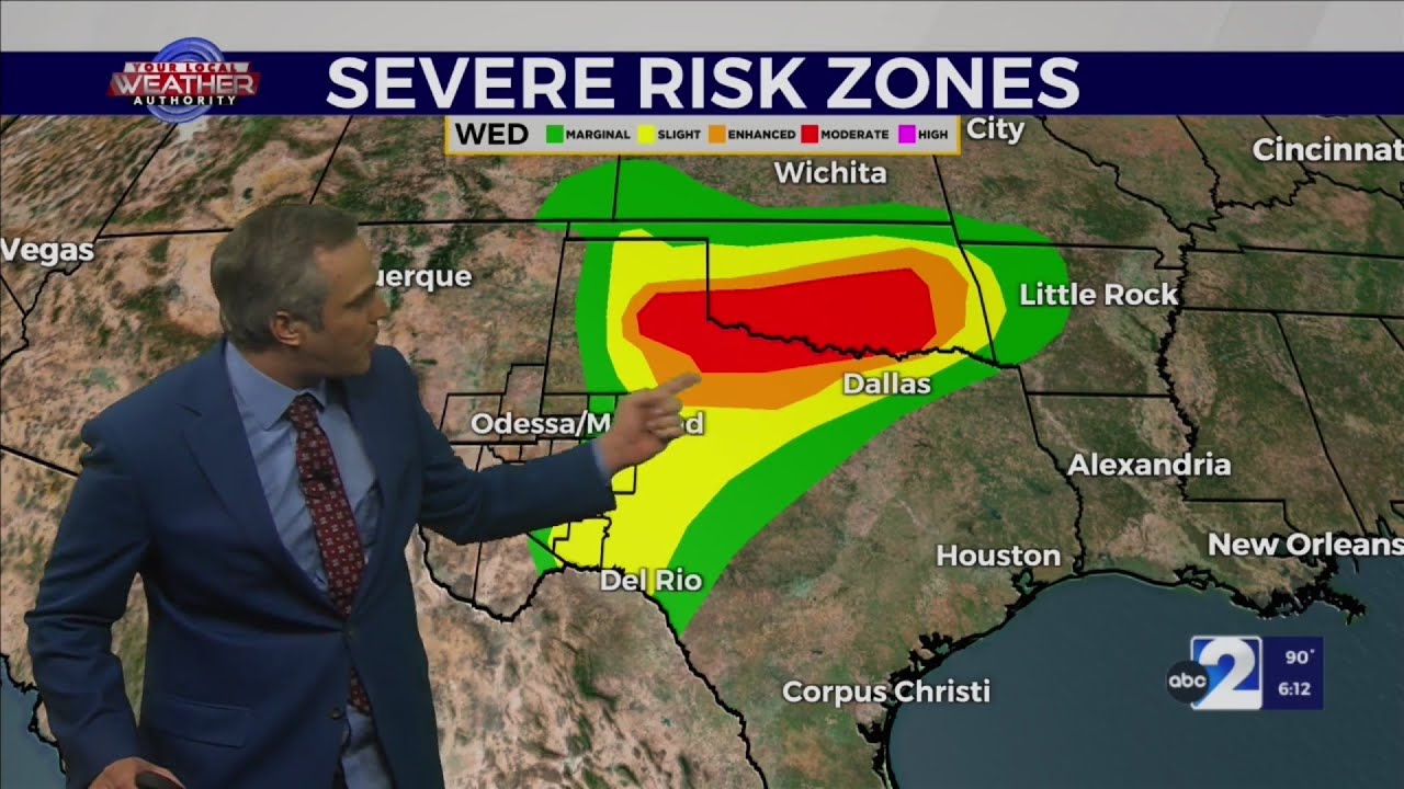 Severe Weather Chances This Evening - 5-4-22 - YouTube