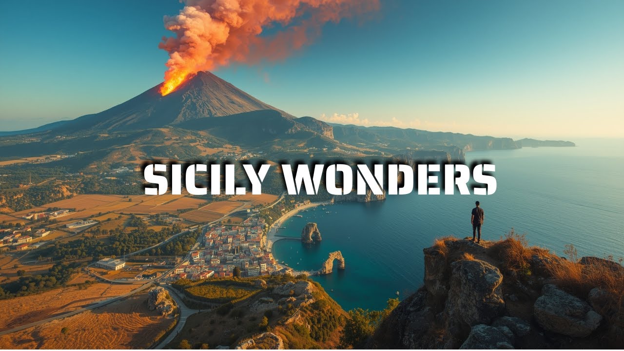 Wonders of Sicily | Volcanic Landscapes, Ancient Cities & Mediterranean Beauty | Travel Video 4K