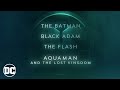 Novo promo revela as primeiras cenas de "Adão Negro", "Aquaman e o Reino Perdido" e muito mais!