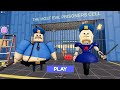 POLICE GIRL! BARRY 2 PLAYER ESCAPE PRISON V2! Gameplay Walkthrough No Death 4K