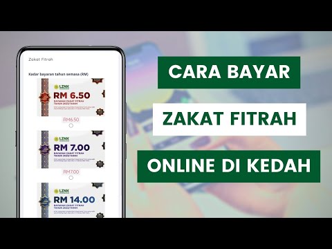 Cara Bayar Zakat Fitrah Di Kedah Secara Online Guna Telefon