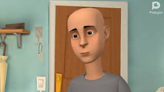 Clic Caillou Sings The 8 Times Table Song And Gets Grounded