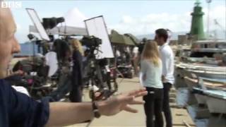 Costa Concordia BBC tour of salvage operation site