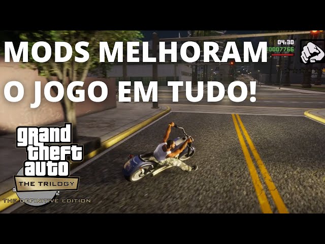 alanzoka jogando GTA San Andreas Definitive Edition 