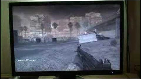 Call of Duty 4: Modern Warfare Running on Linux in Wine
