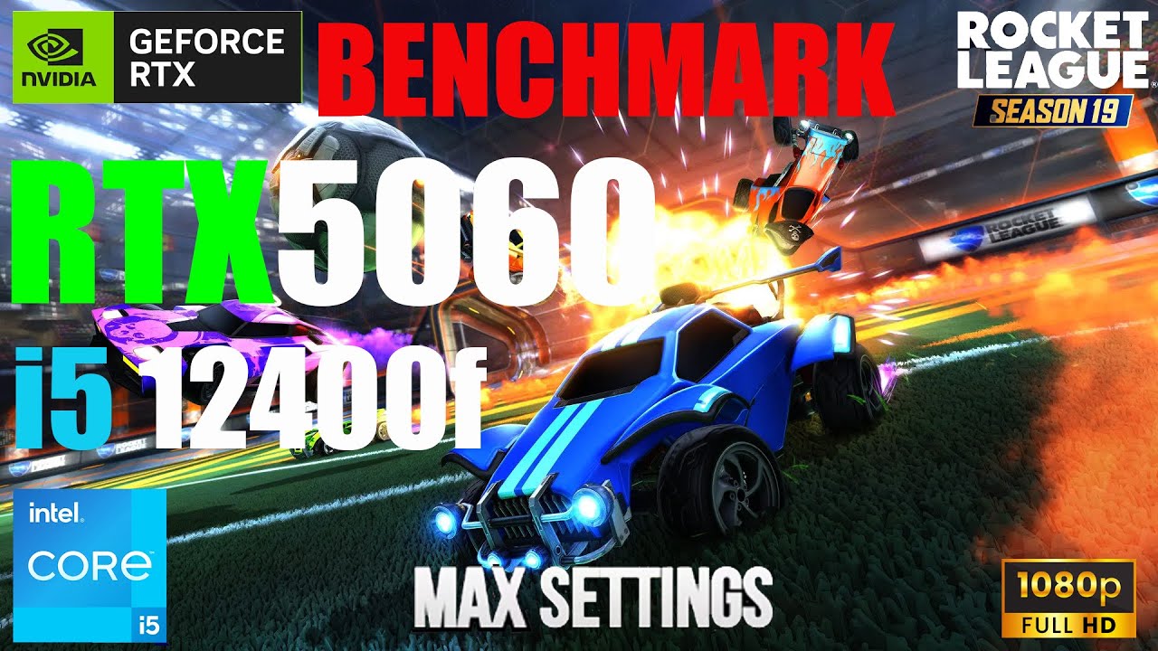 ROCKET LEAGUE Benchmark | RTX 5060 + i5-12400F