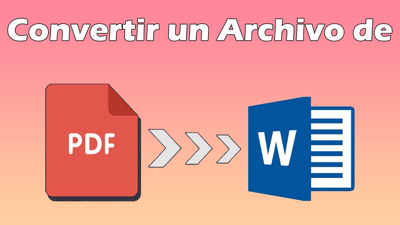 Como convertir un archivo de word a PDF en el celular - YouTube
