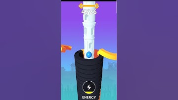 stack bounce game level 834 #viral #ytshorts #shortvideo #shortsgame #shortvid #shorts #stackball