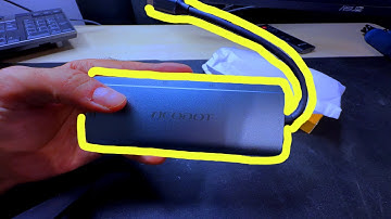 Acodot 9 in 1 USB C To USB A Hub With 4k@60Hz And TF & SD Card Slot