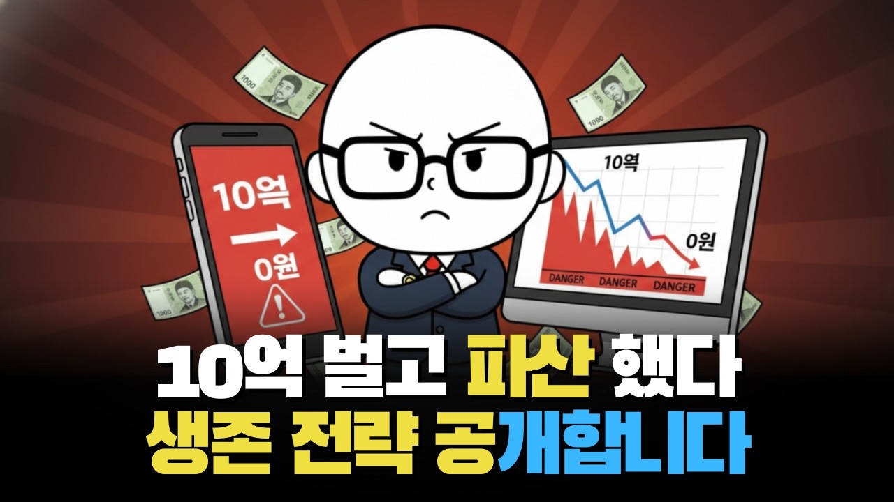 주식으로 10억 벌었다가 파산한 사람들의 공통점 (당신만 모르는 생존 전략)