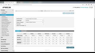iPECS Cloud - How to set up and manage time schedules and holiday options