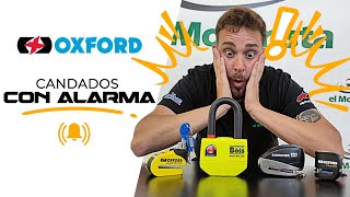 Candados Oxford con alarma El Motorista
