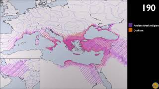 Ancient Greek religion, spread and decline