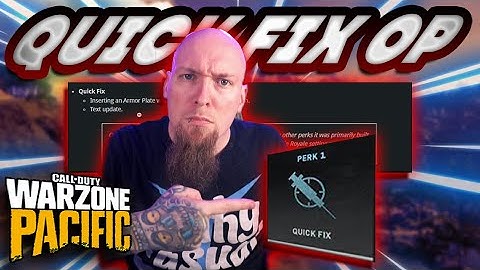 Massive Perk Meta Change, Quick Fix OP!