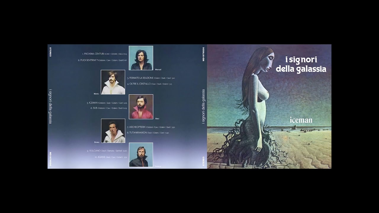 I SIGNORI DELLA GALASSIA  / ICEMAN /  FULL ALBUM / ITALO DISCO 1979