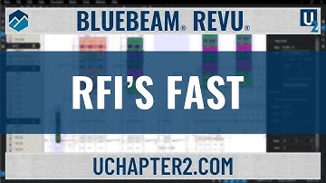 Bluebeam Revu - Quickly Create a Request For Information (RFI)