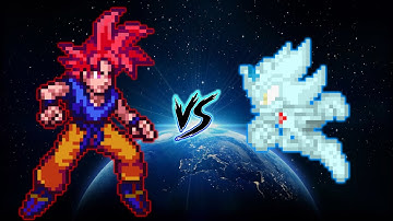 🎈GOKU SSG V7 VS SUPERNOVA SONIC IN JUMP FORCE MUGEN