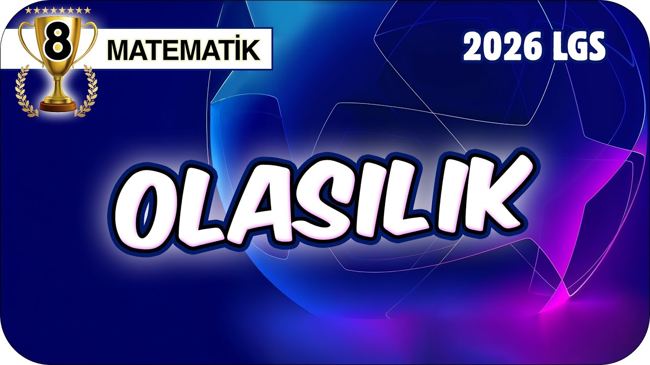 Olasılık 📘 8MAT13 #2026LGS