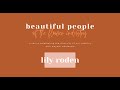 Beautiful people of the flower industry lily roden floral studio