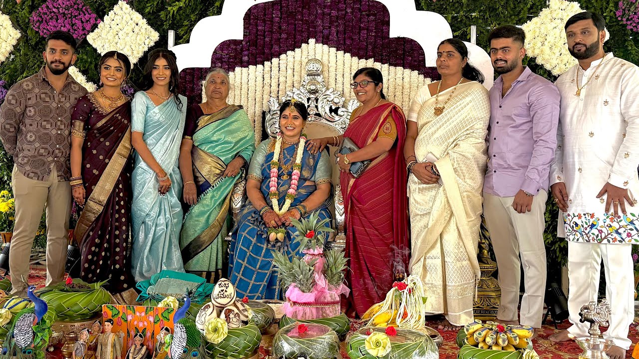 ಸೀಮಂತ 🫶🏻👩🏻‍🍼🧿 ##madhugowda 