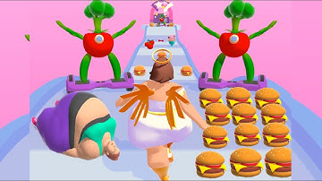 Body Race MAX LEVEL 🍔🥦🥞All Levels Gameplay Android iOS