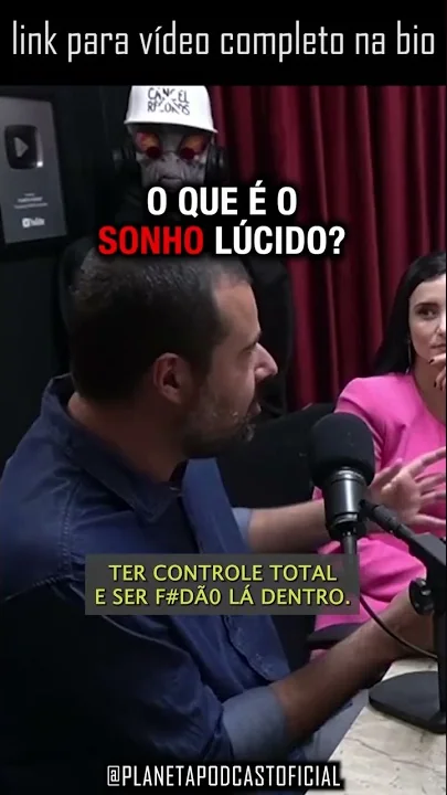 imagem do vídeo “CONTROLE TOTAL E CONSCIÊNCIA TOTAL” com Leo Martins e Camila Chagas | Planeta Podcast #shorts