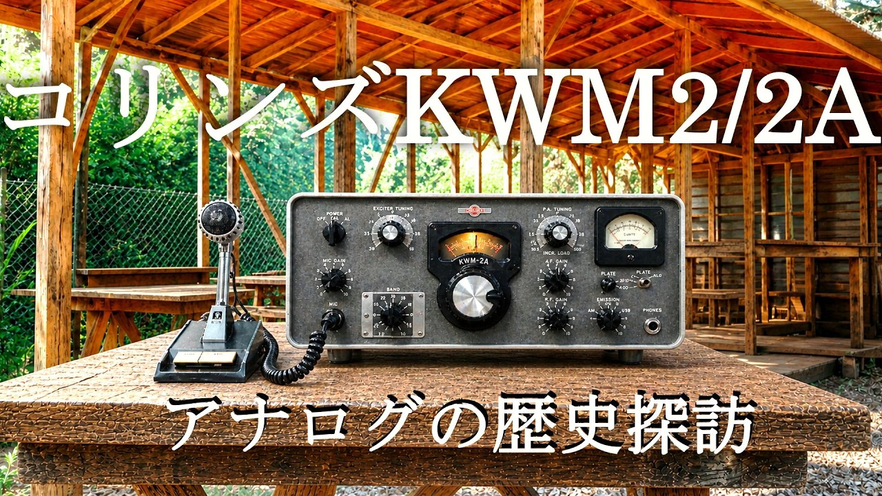 Collins ラジオ KWM-2,2A ALC Sメーター などの部品 Collins KWM2/2A: A Historical Journey Through Analog Radio History