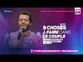 Neuf choses à faire dans le couple. Pasteur MARCELLO TUNASI [jour 04] culte du 17 déc. 2021