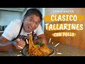 Clasico tallarines de pollo