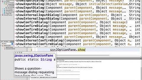 Java Graphical User Interface using JOptionPane Exercise