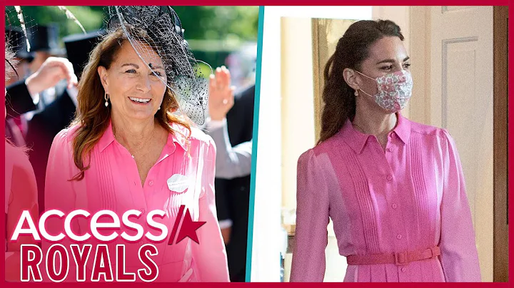 Kate Middleton's Mom Wears Her Pink Dress To Royal...