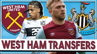 Newcastle United interested in Jarrod Bowen | West Ham want England U17 striker \& much more!