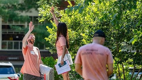 Arrival Day at Bowdoin for the Class of 2025