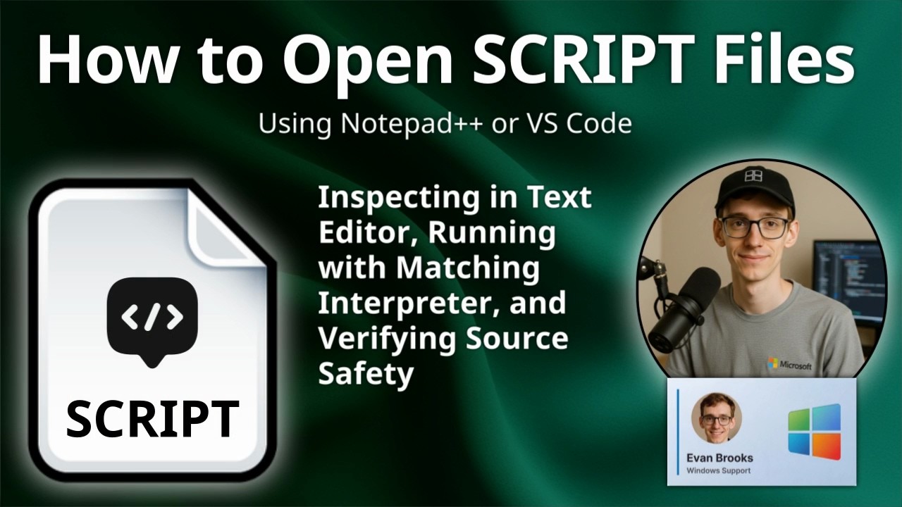 How to Open SCRIPT Files (Various Developers Script) - YouTube