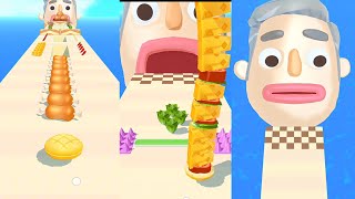 Sandwich runner | All max levels gameplay | Android, iOS | #10