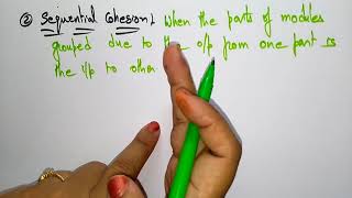 Classification of Cohesion | Software Engineering | SE | Lec-52 | Bhanu Priya