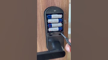 How to Reset CATCHFACE TFX1 Fingerprint Smart Lock