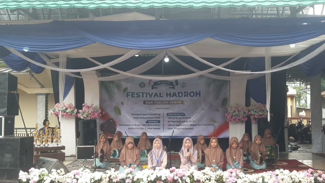 FESTIVAL HADROH NO URUT 08 GRUP HADROH AT TAUFIQ PUTRI