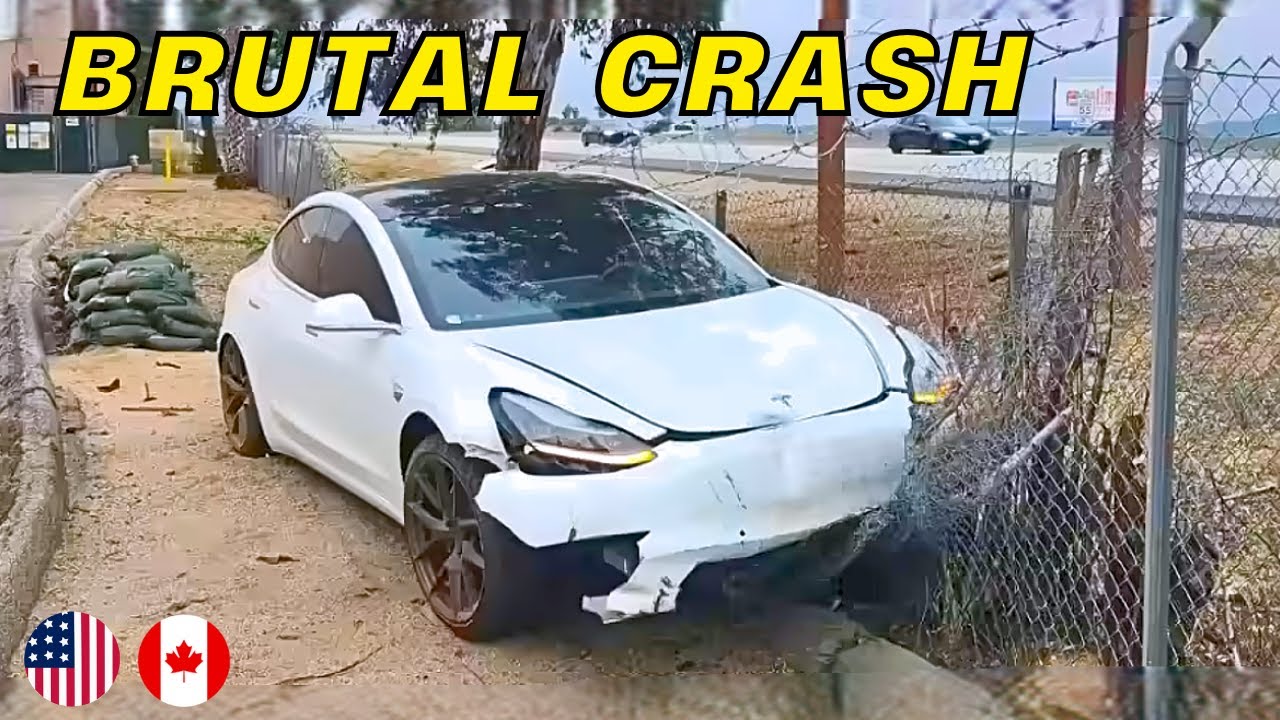 INSANE CAR CRASHES Compilation 2 🚨 USA & Canada Dashcam Fails - YouTube