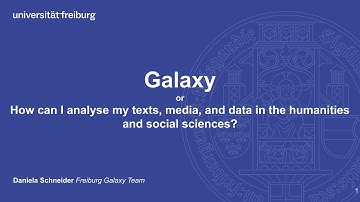 How can I analyse my texts, media, and data in the humanities and social sciences? (Coffee Lecture)