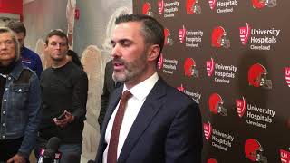 Browns coach Kevin Stefanski on his meeting with Odell Beckham Jr.