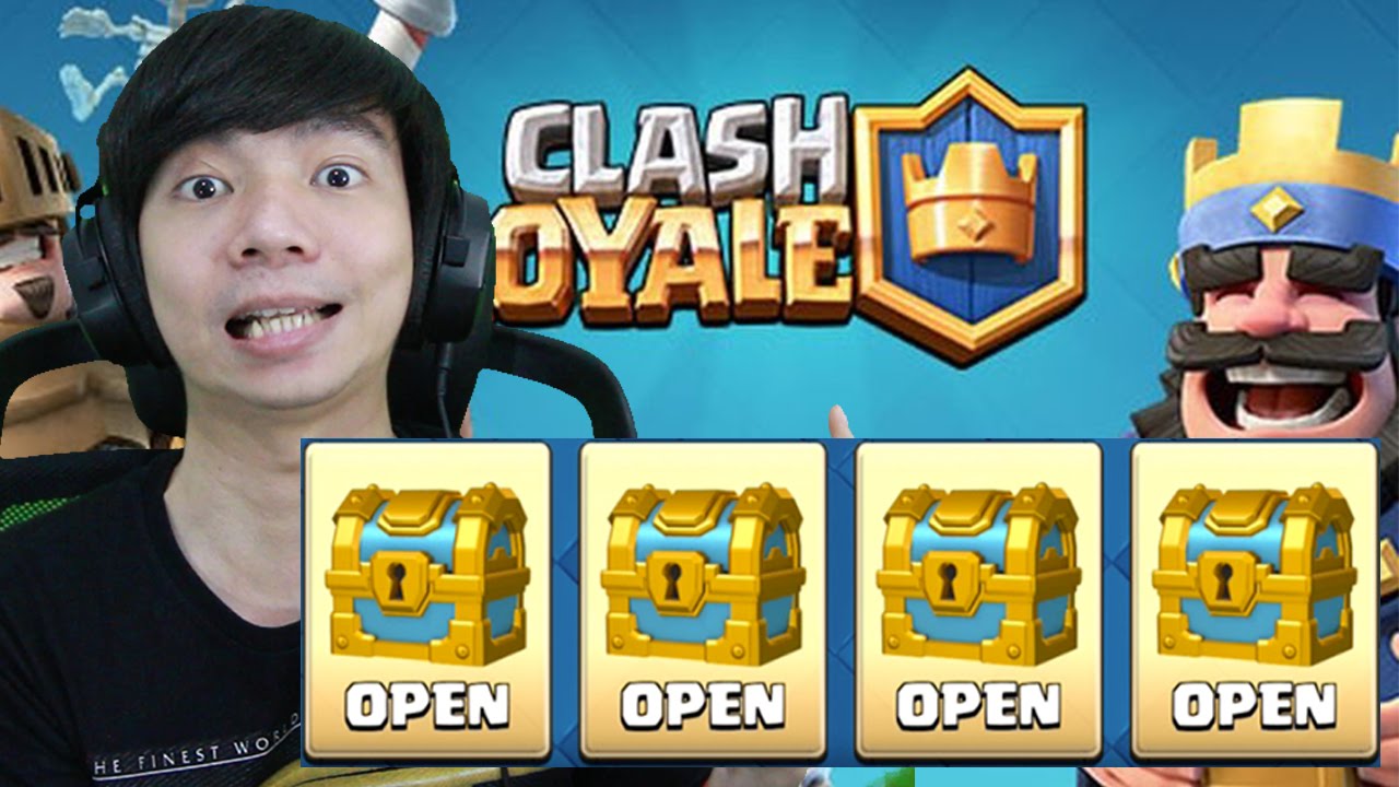 Golden Chest Clash Royale Indonesia Part 2 YouTube