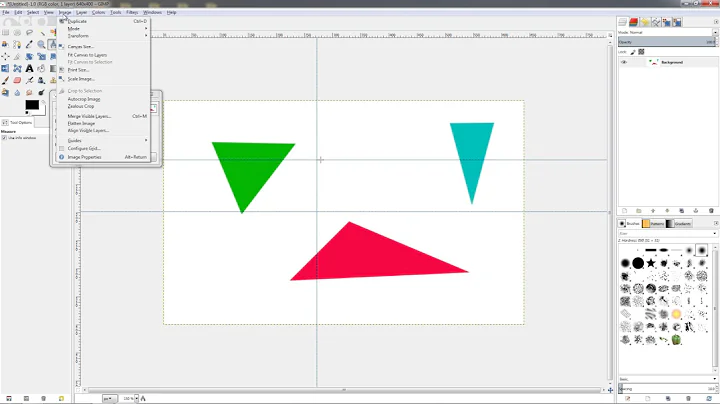 Measure Tool - GIMP 2.8 Beginners' Guide ep35