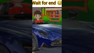 बंटी आया कार लेकर | Pagal beta | desi comedy video| cs bisht vines | tmkoc #shorts #cartoon