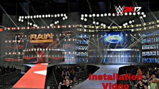 WWE 2K17 Pc Mods | Raw & Smackdown Arena 2K19 Ported With 21 GFX Installation | Rishabh Mehra screenshot 5