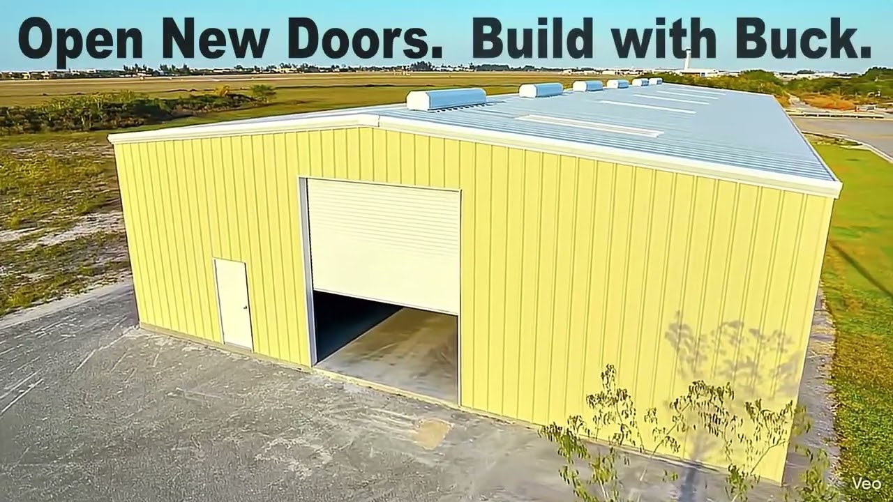 Open New Doors for Your Business | Buck Steel Commercial Metal Building