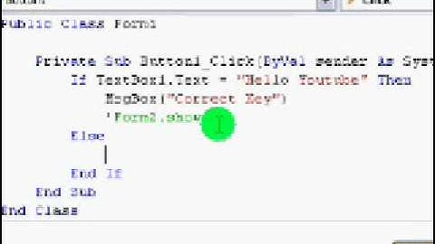 How to make a program that asks for serial key in VB 2008