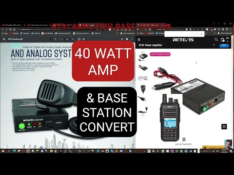 RT91 AMPLIFIER RT3S MD380 And More BASE STATION CONVERTER