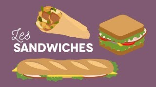 Les sandwiches - Les Carnets de Julie